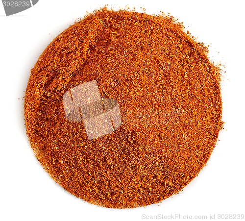 Image of round spice mix