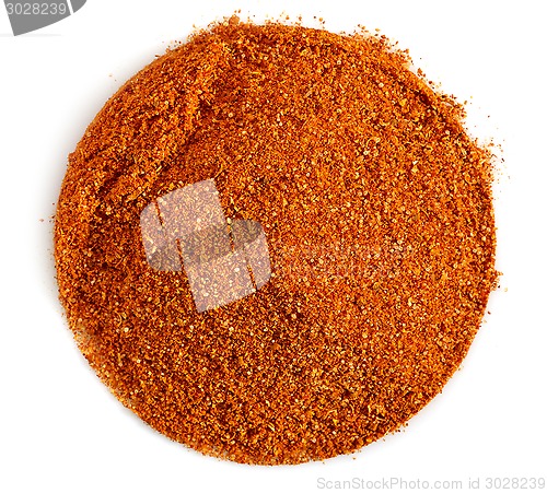 Image of round spice mix