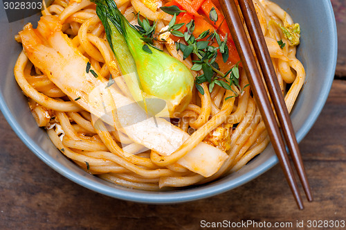 Image of hand pulled ramen noodles