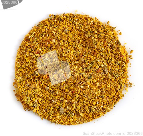 Image of round spice mix