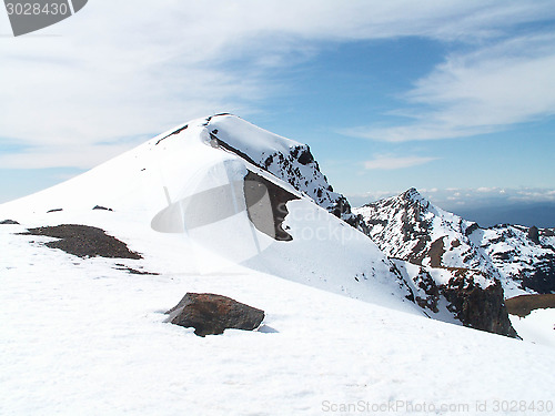 Image of Tongariro Snowy Mountain