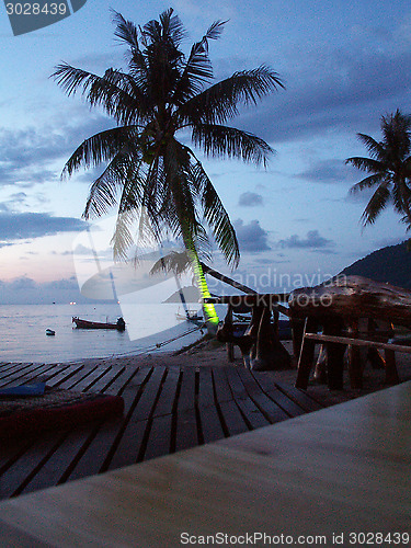 Image of Thai Beach At Night