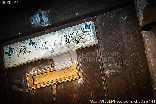 Image of Textured Front Door