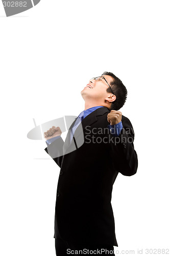 Image of Happy businessman