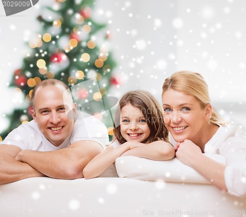 Image of happy family at home