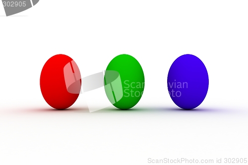 Image of RGB eggs