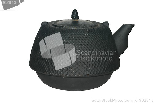 Image of Iron tea pot
