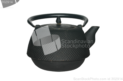 Image of Iron tea pot