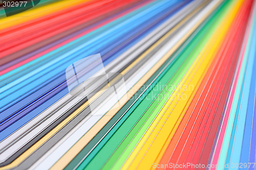 Image of color guide close-up