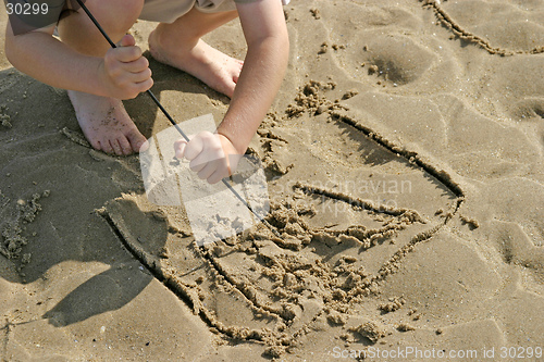 Image of Drawing in the Sand