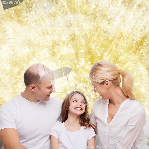 Image of happy family at home