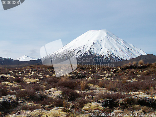 Image of Snowy Conical Mountain