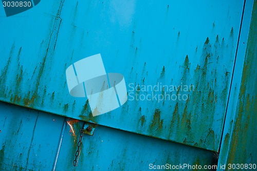 Image of Rusty Container Door