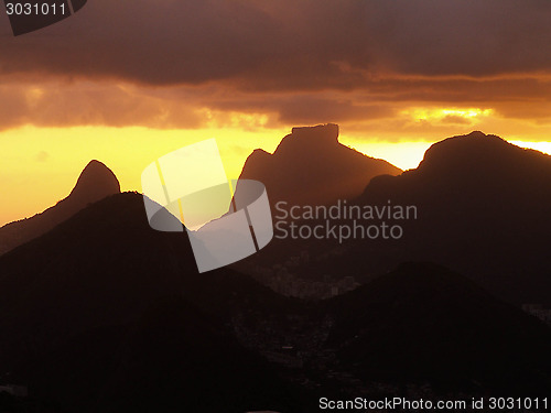 Image of Rio Mountains Sunset