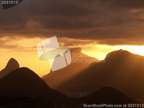 Image of Rio Mountains Sunset