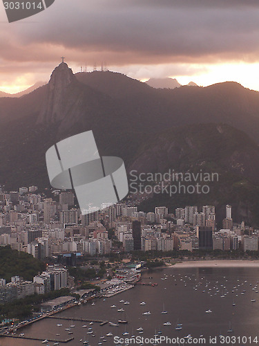 Image of Rio Harbor And Christ Redeemer