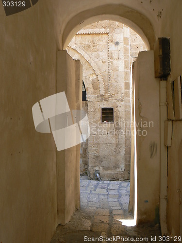 Image of Photo of an alley in old Jaffa