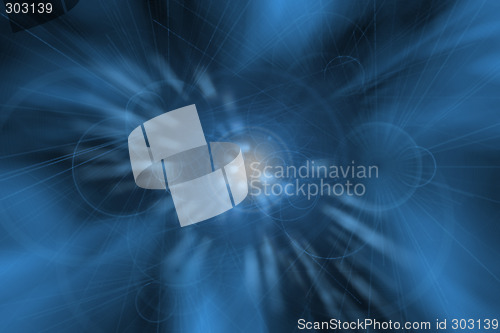 Image of An illustration of the blue abstract background