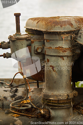 Image of Old Rusty Machinery