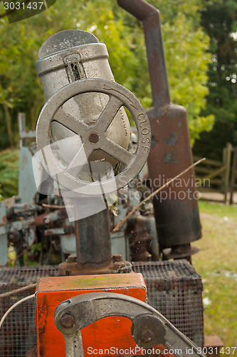 Image of Old Machinery Close
