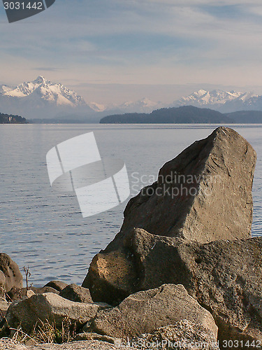 Image of Mountains Across A Lake