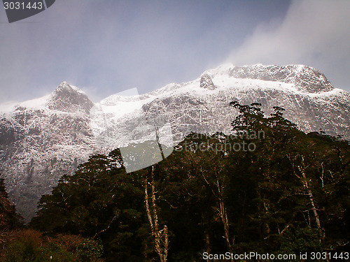 Image of Mountain Near Milford Sound