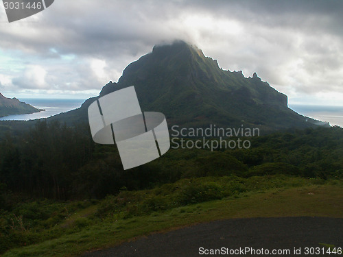 Image of Mount Rotui Moorea