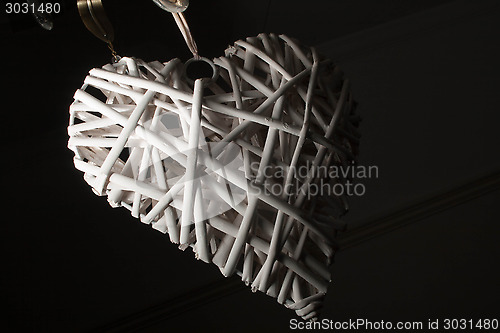 Image of Low Key White Heart