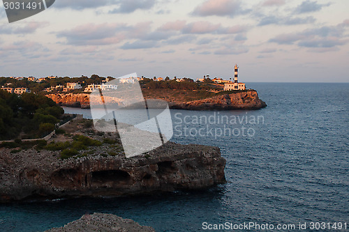 Image of Lighthouse At Sunset