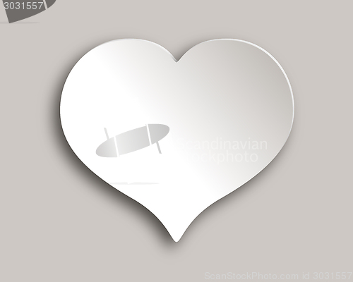 Image of Heart paper style