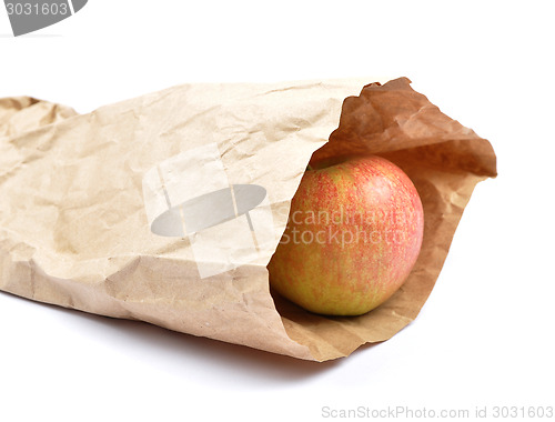 Image of Apple in paper bag