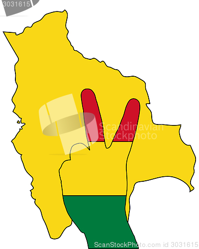 Image of Bolivia hand signal