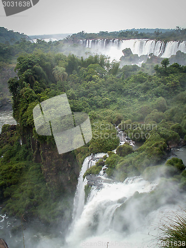 Image of Iguazu Falls View Portrait