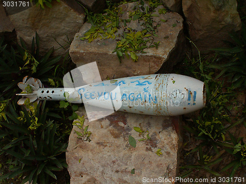Image of Bomb With Goodbye Message