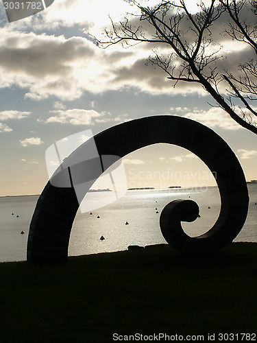 Image of Bass Clef Silhouette