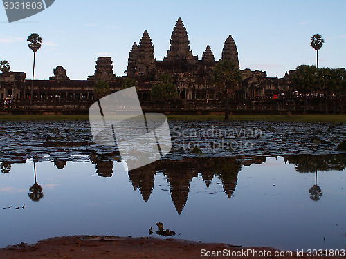 Image of Angkor Wat Reflection