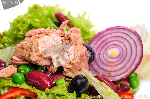 Image of Tuna and vegetable salad