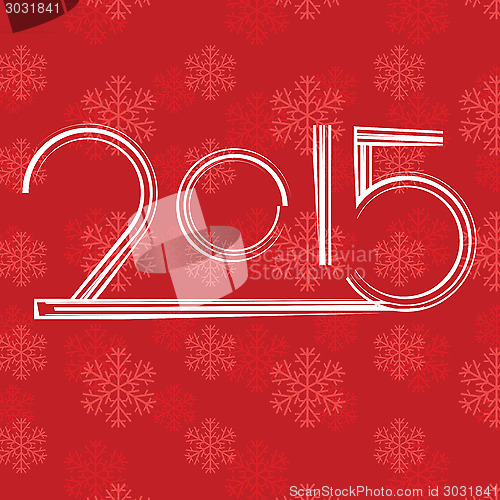 Image of red new year background