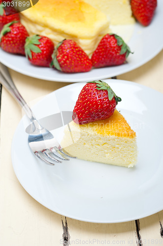 Image of heart cheesecake