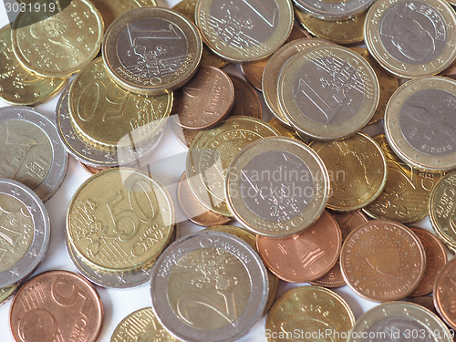 Image of Euro coins