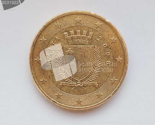 Image of Maltese Euro coin