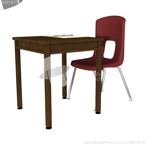 Image of School Desk