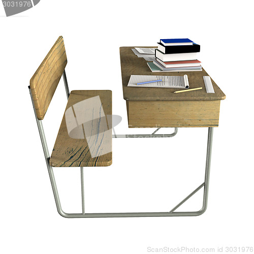 Image of School Desk