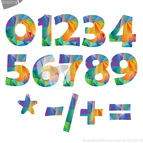 Image of Numbers set 