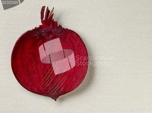 Image of slice of beetroot