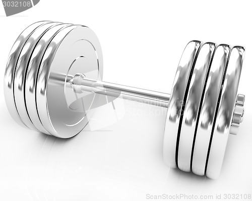 Image of Metal dumbbell 