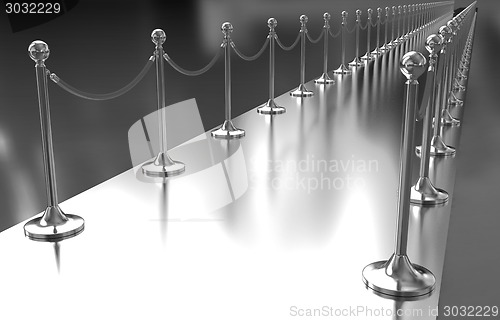 Image of 3d illustration of path to the success 