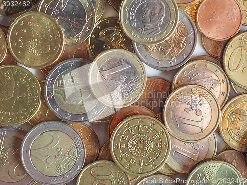 Image of Euro coins