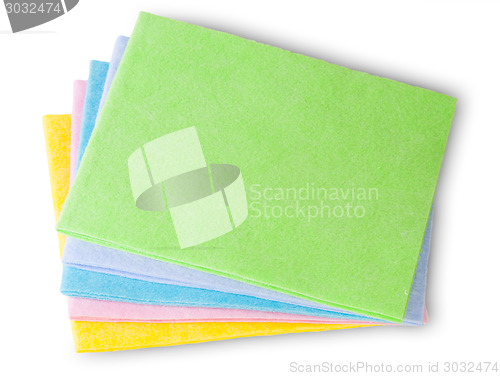 Image of Multicolored Cleaning Cloths