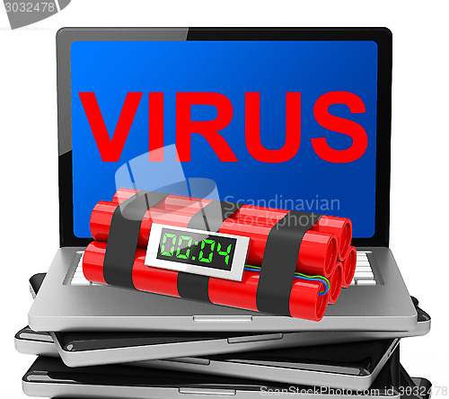 Image of the virus bomb